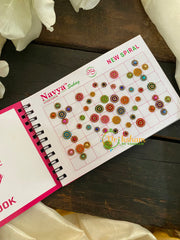 Cocktail Stone Sticker Bindi Book-Navya Short-BB121