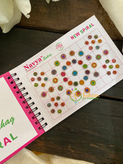 Cocktail Stone Sticker Bindi Book-Navya Short-BB121