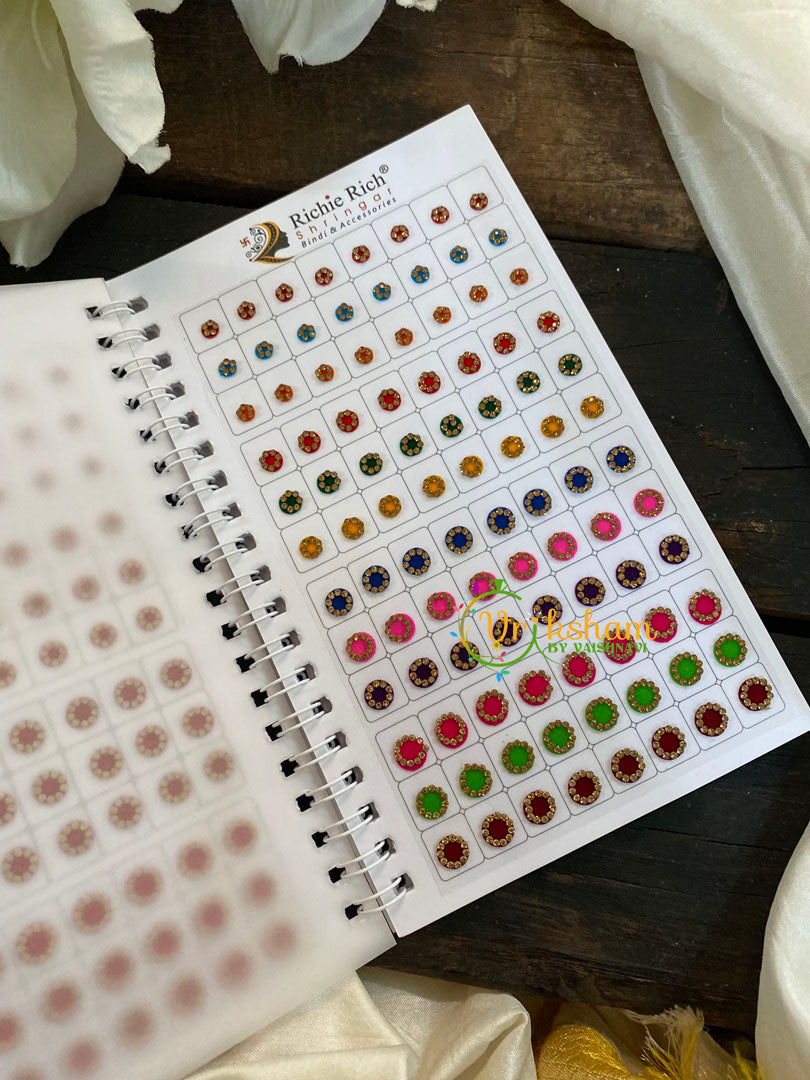 Cocktail Bridal Stone Bindi Book-Richie Rich Shringar-BB126