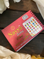 Cocktail Shaded Stone Sticker Bindi Book-Navya Short-BB123