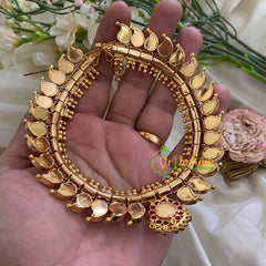 Gold Look Alike Palakka Maanga Choker Neckpiece -G3109