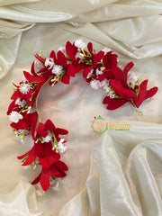 Red Veni with Jasmine - Flower Accessory -H365