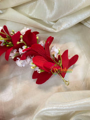 Red Veni with Jasmine - Flower Accessory -H365