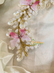 Rose Floral Veni with Beads- Hair Accessory-H386