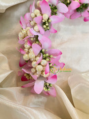 Lavender Pink Veni with Beads- Flower Accessory-H377