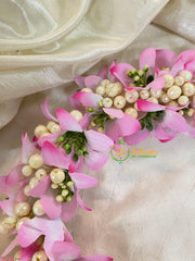 Lavender Pink Veni with Beads- Flower Accessory-H377