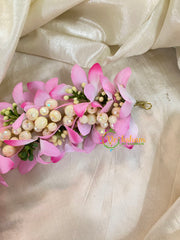 Lavender Pink Veni with Beads- Flower Accessory-H377