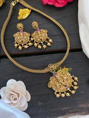 Traditional Lakshmi Addigai Choker Neckpiece-G7318