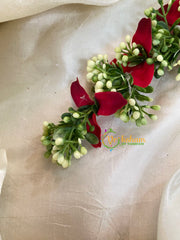 Red Veni with Jasmine - Flower Accessory -H371