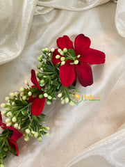 Red Veni with Jasmine - Flower Accessory -H371