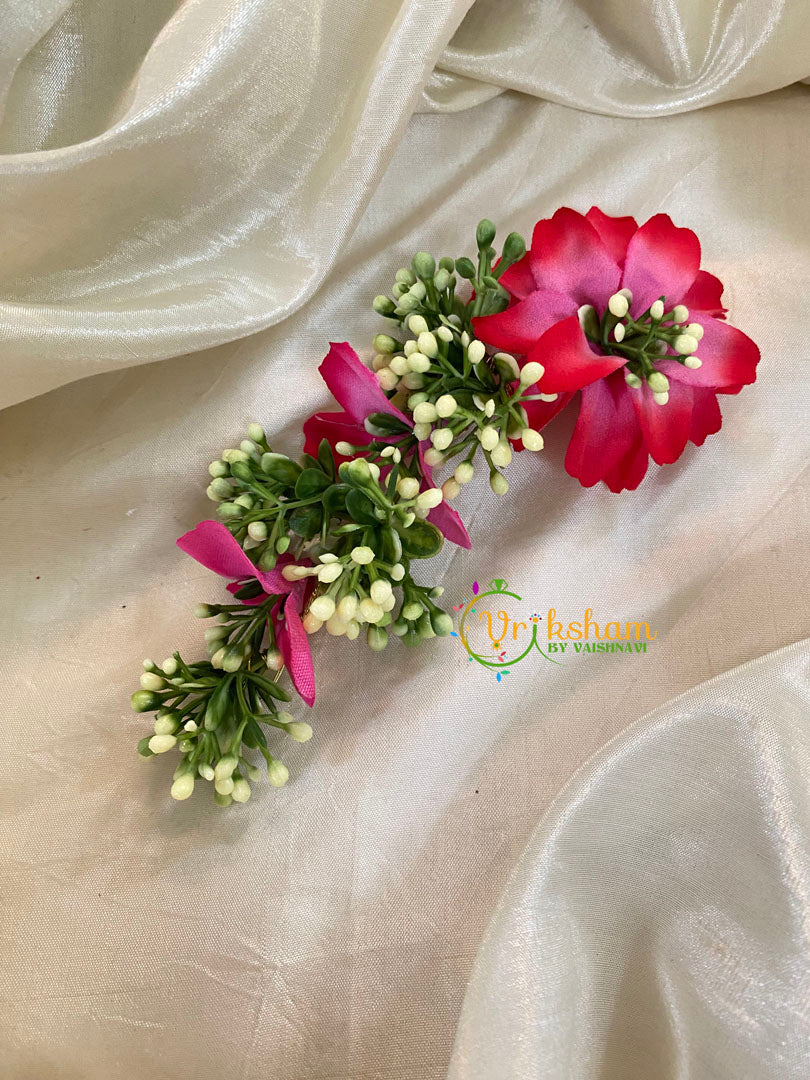 Pink Veni with Jasmine - Flower Accessory -H370