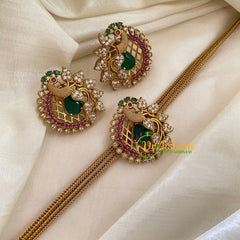 Traditional Addigai Choker Neckpiece-G7333