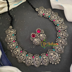 Peacock Kolhapuri Lakshmi Neckpiece -S559