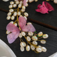 Butterfly Pearl Bridal Hair Accessories-H110