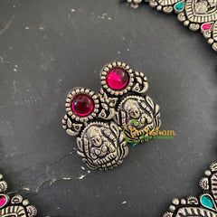 Peacock Kolhapuri Lakshmi Neckpiece -S559