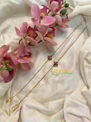 Precious Jadau Kundan Anklets -Floral-J1013