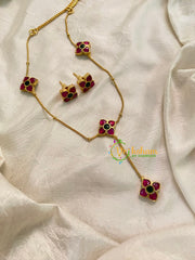 Jadau Kundan Fancy Pendant Chain -J1004