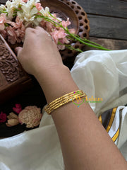 Embossed Daily Wear Thin Bangles -G2902