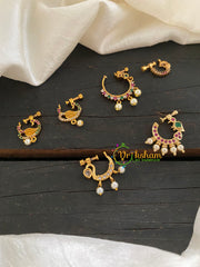 Premium Gold Nath / Nose pin -G7364