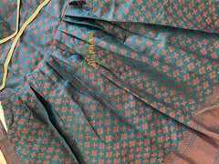 Sulphate Blue Indian Traditional Dress for Girls - Girls Gown -VS927