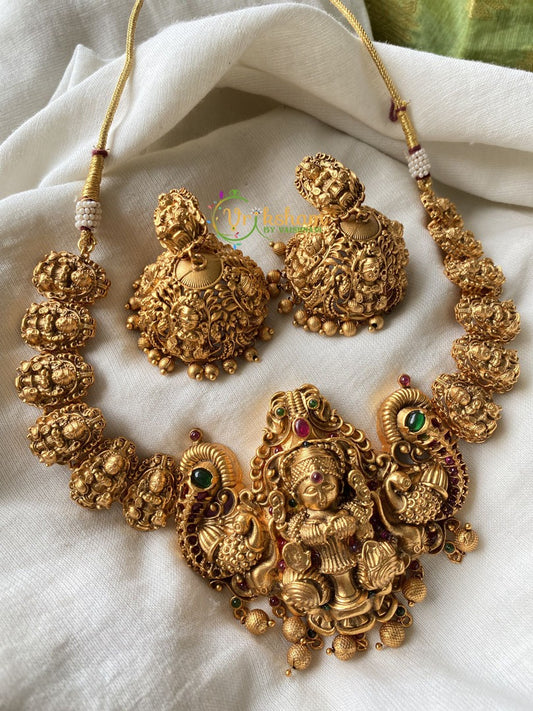 Exclusive Premium Nakshi Choker -Nagas Neckpiece -G875