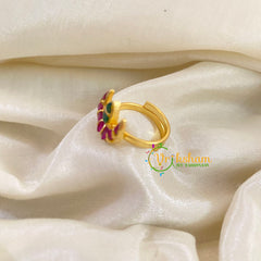 Precious Jadau Kundan Finger Ring-J1110