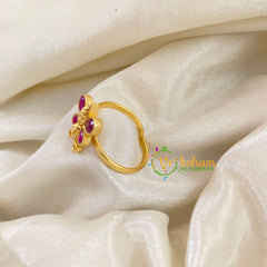 Precious Jadau Kundan Finger Ring-J1111