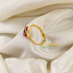 Precious Jadau Kundan Finger Ring-J1106