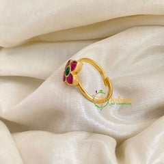 Precious Jadau Kundan Finger Ring-J1106