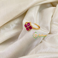Precious Jadau Kundan Finger Ring-J1104