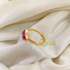 Precious Jadau Kundan Finger Ring-J1104