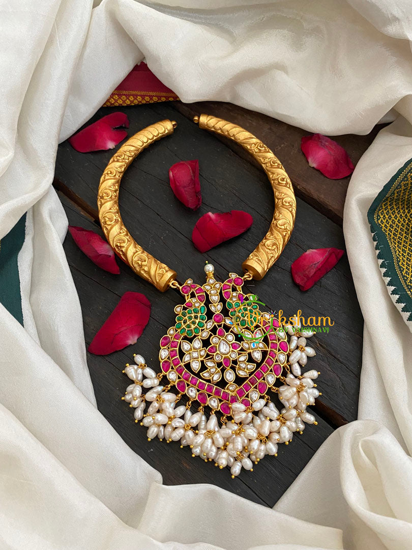 Exquisite Jadau Kundan Neckpieces - J447
