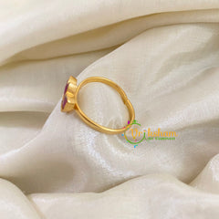 Precious Jadau Kundan Finger Ring-J1105