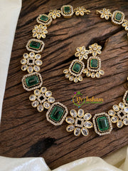 Premium Victorian Diamond Short Neckpiece -VV998