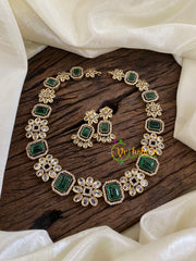 Premium Victorian Diamond Short Neckpiece -VV998