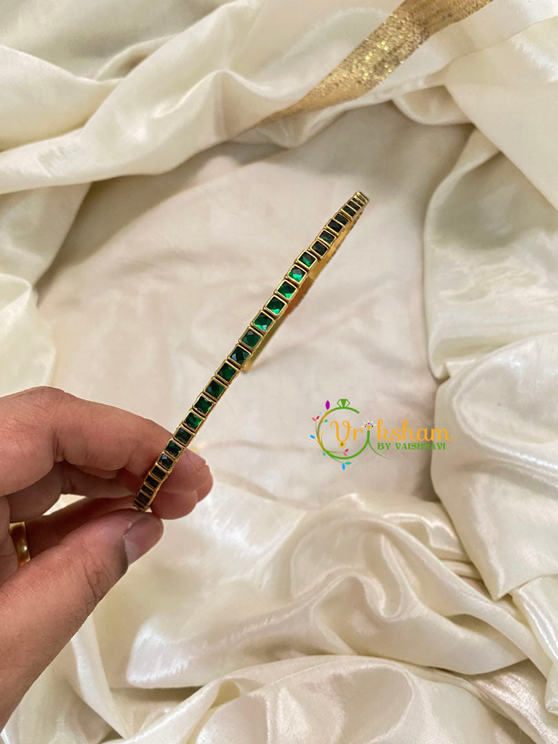 Handmade Kundan Head Band - Squares Head Band -H410