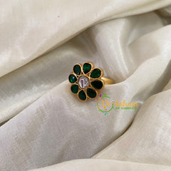 Precious Jadau Kundan Finger Ring-J1114