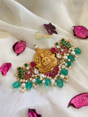 Exquisite Jadau Kundan High Neck Choker - J462