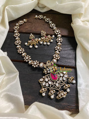 Exquisite Royal Victorian Diamond Long Neckpiece -VV575