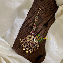 Premium AD Stone Lakshmi Maang Tikka -G10584
