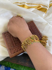 Lakshmi Openable Screw Type Bangle -Red -G5992