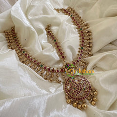 Traditional Kemp Maang Tikka-Double Side Tikka-Gold Beads-G10561