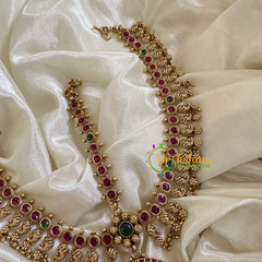 Traditional Kemp Maang Tikka-Double Side Tikka-Gold Beads-G10561