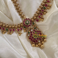 Traditional Kemp Maang Tikka-Double Side Tikka-Gold Beads-G10563