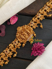 Ram Parivar Temple Bridal Hip Chain-G3892