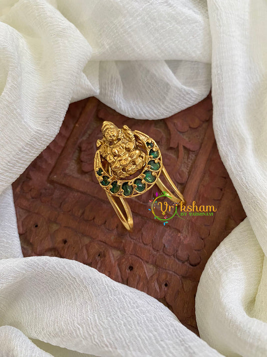 Antique Gold Look Alike Vangi Ring-Lakshmi -G103