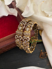 Premium Victorian Diamond Bridal Bangles -Lakshmi -VV245
