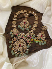 Premium Victorian Diamond Mid Length Neckpiece -VV843