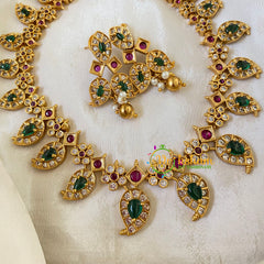 Elegant Maanga Short Neckpiece -G6424