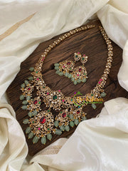 Premium Victorian Diamond Long Neckpiece -VV841